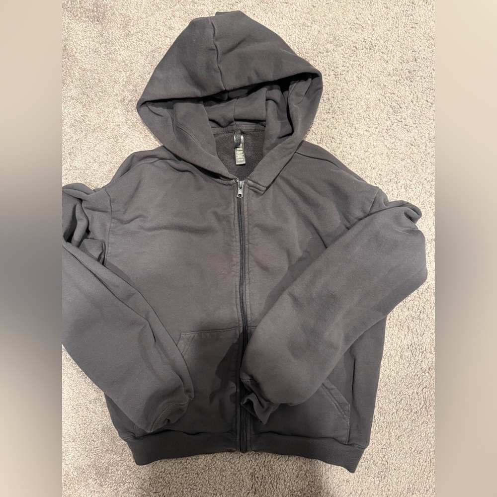NWOT SKIMS Zip Up Hoodie Sweatshirt